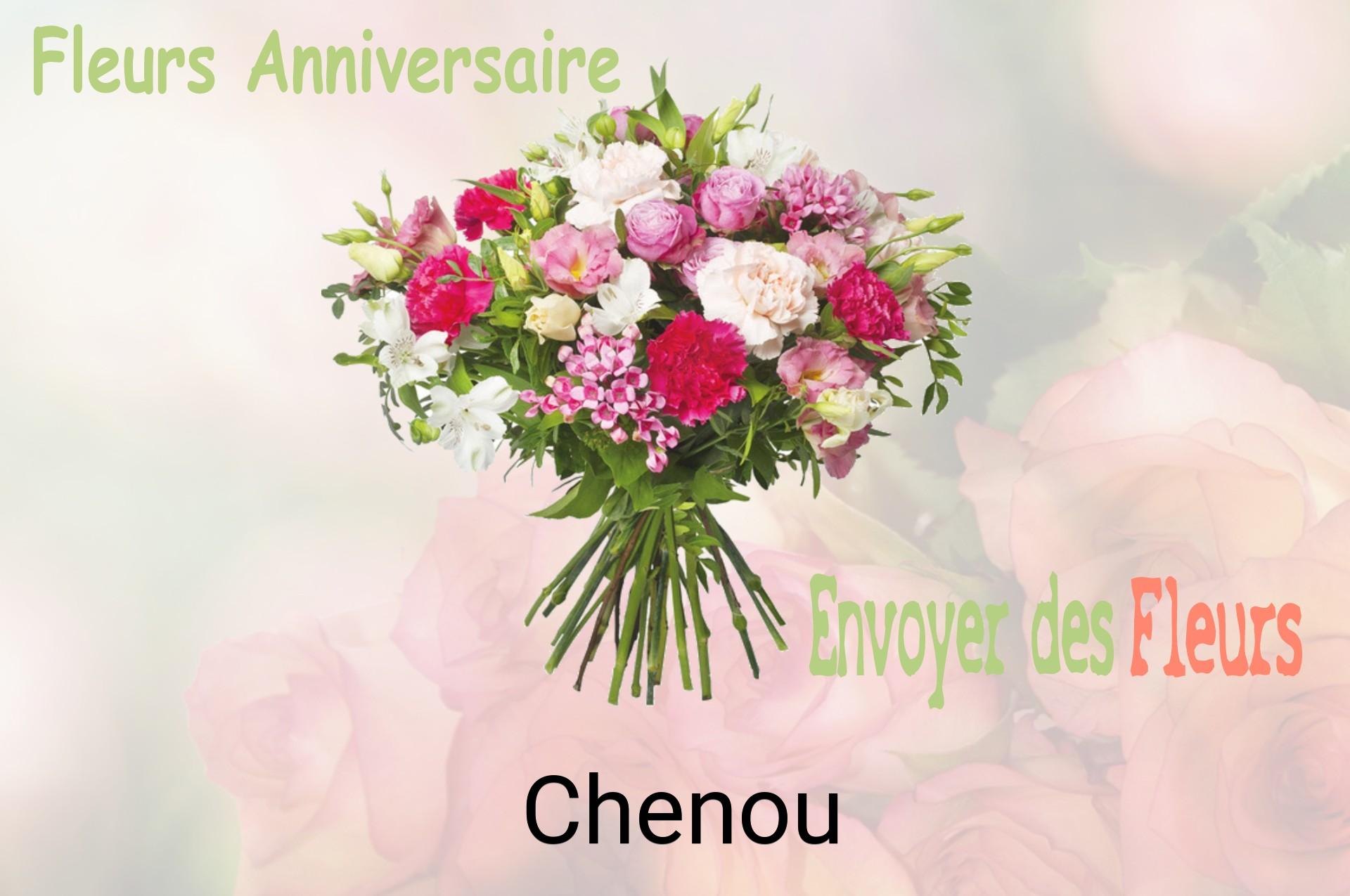Bouquet de fleurs d’anniversaire livré à Chenou