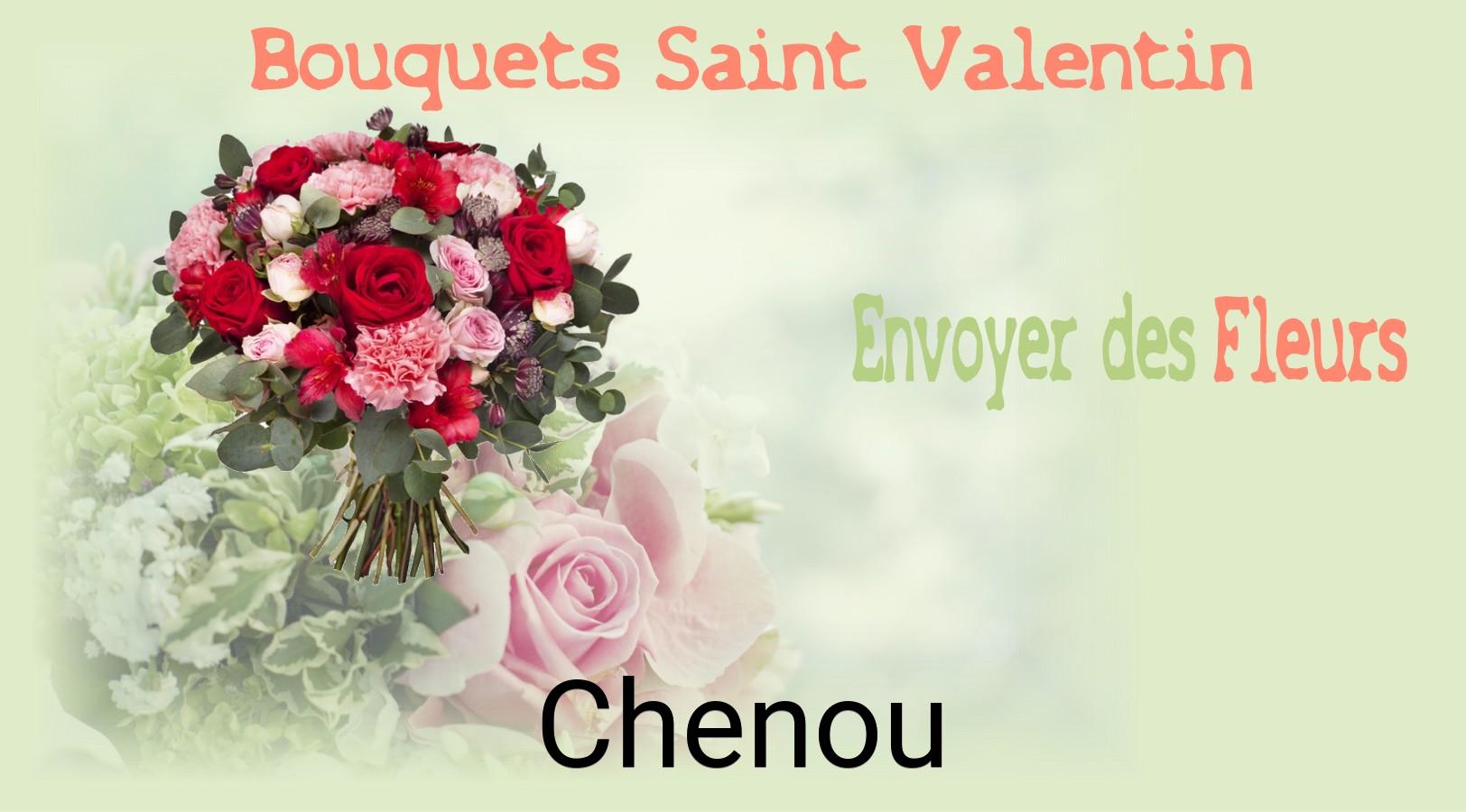Roses de Saint-Valentin livrées à Chenou